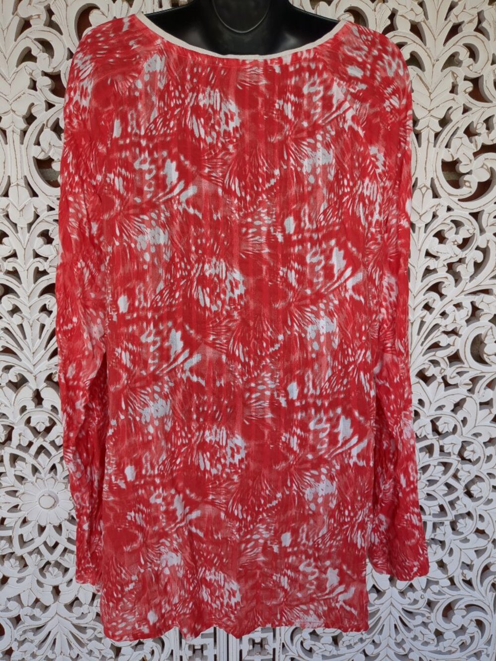 XL Vintage Calvin Klien Jeans Long Sleeved Tunic Top - Picture 7 of 12